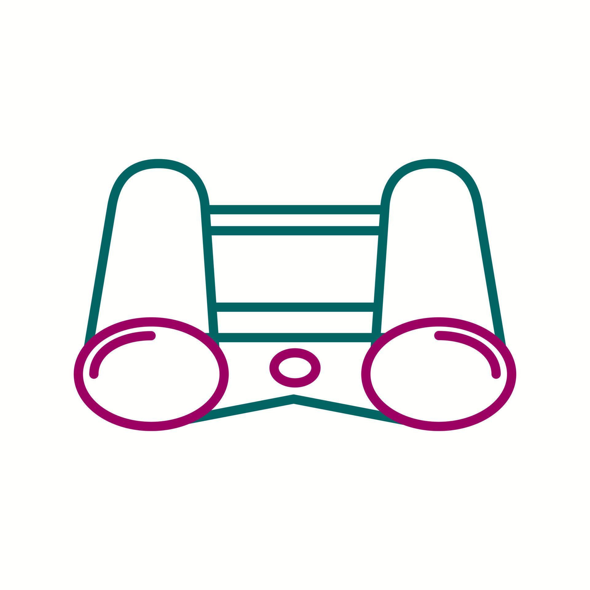 Beautiful Binocular Line Vector Icon 16964962 Vector Art at Vecteezy