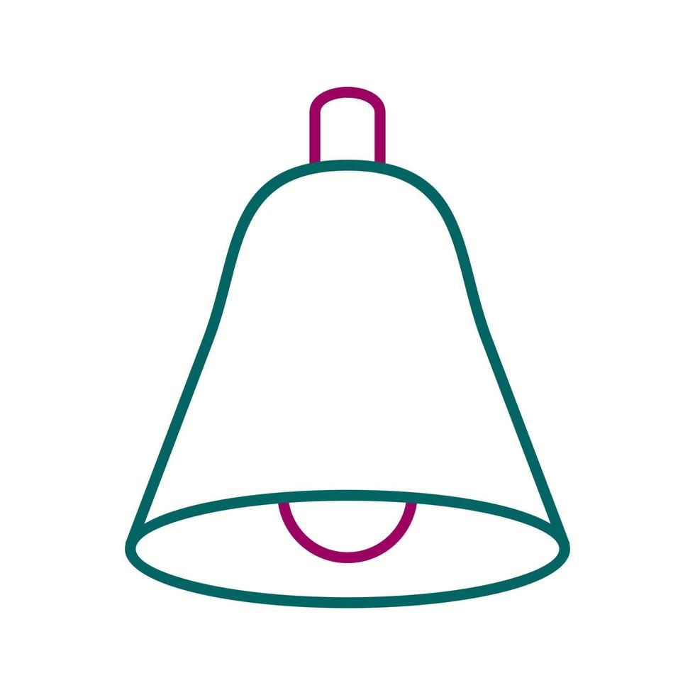 Beautiful Bell Line Vector Icon