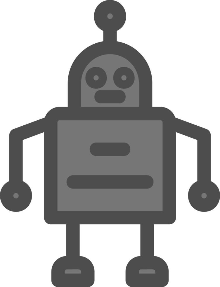 Robot Vector Icon Design