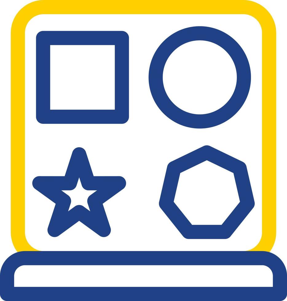 Shape Toy Vector Icon Design