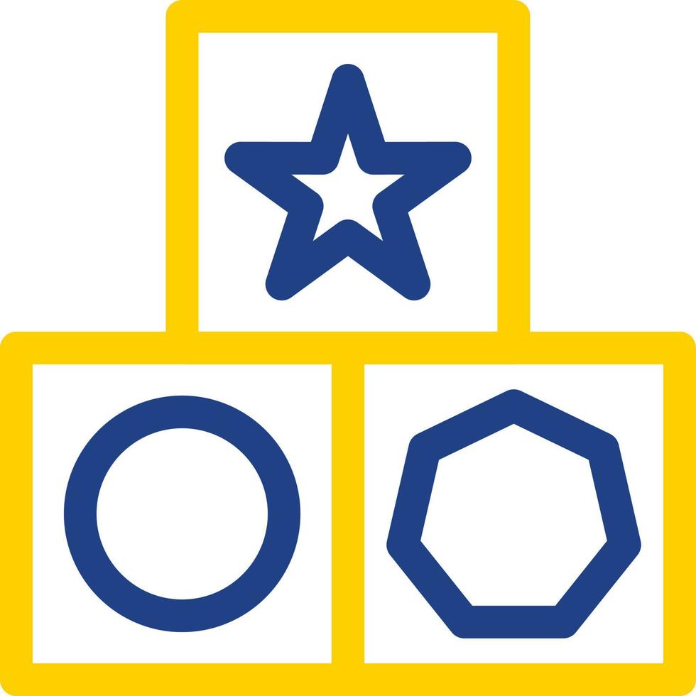 Blocks Vector Icon Design