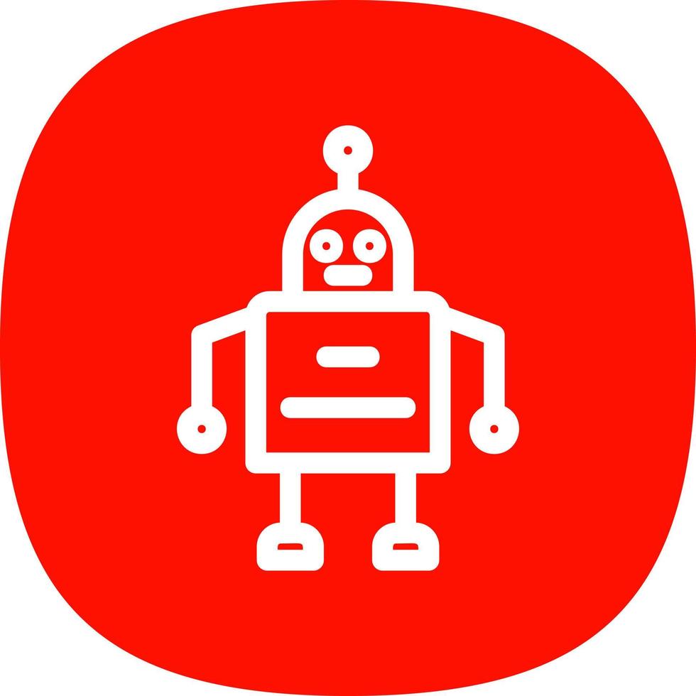 Robot Vector Icon Design