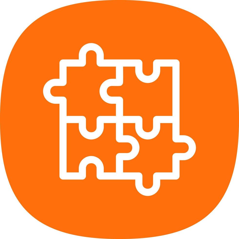 Puzzle Vector Icon Design