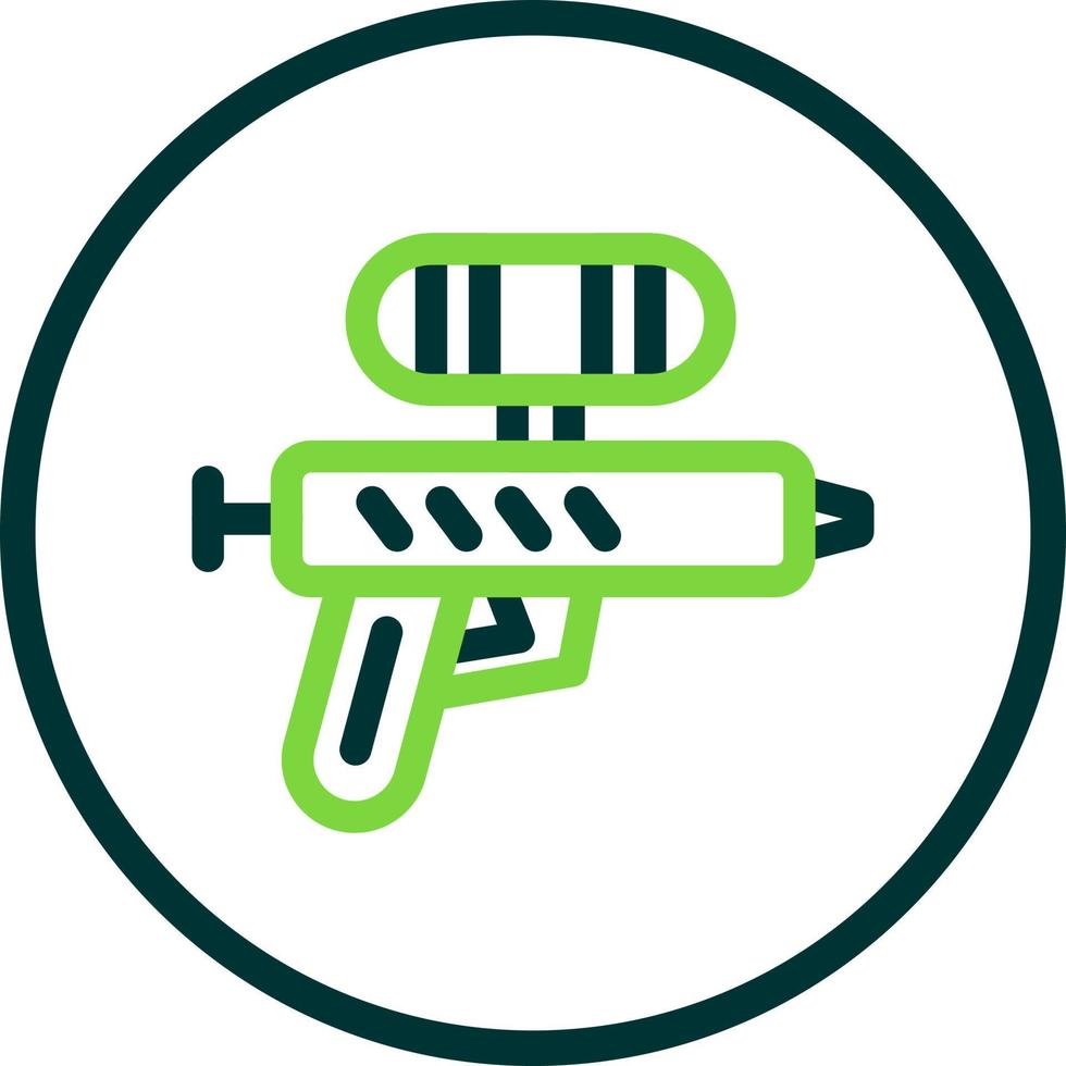 Water Gun Vector Icon Design
