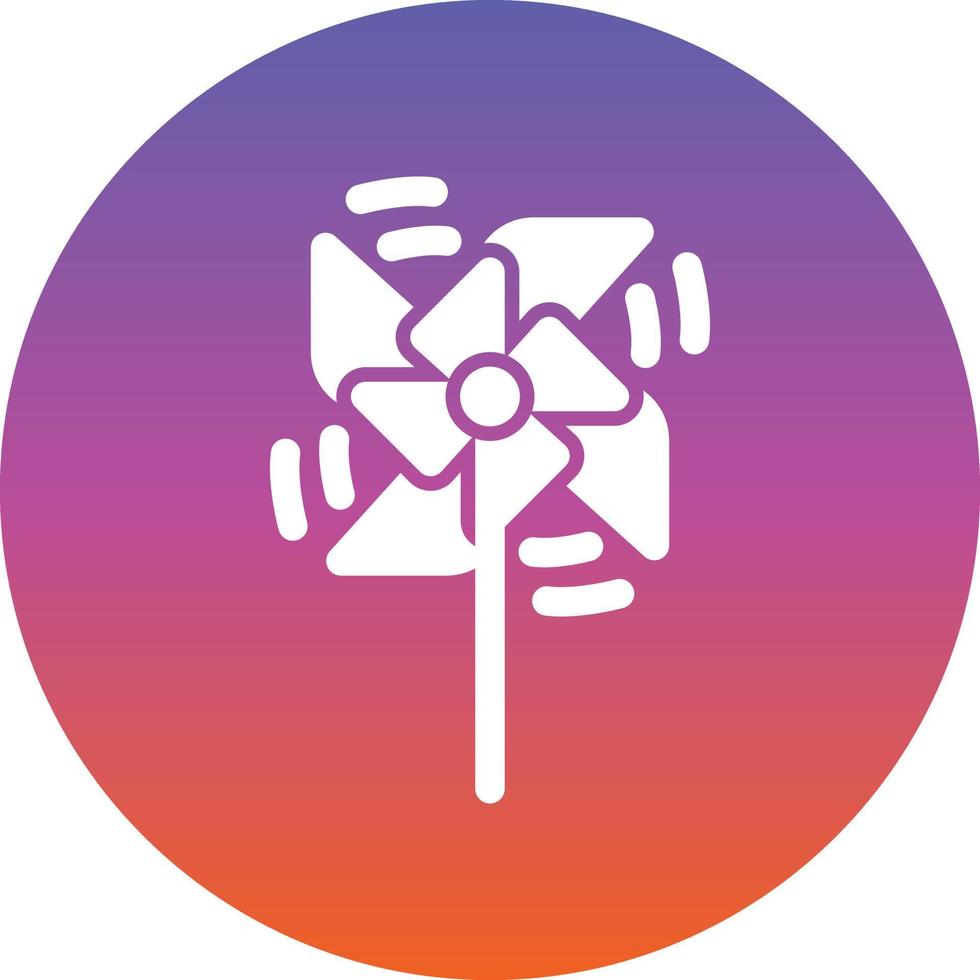 Pinwheel Vector Icon Design