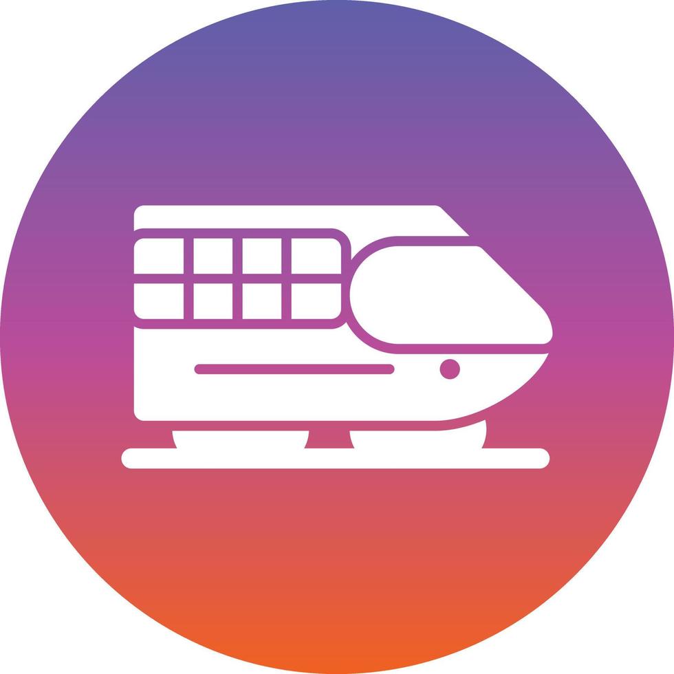 Train Vector Icon Design