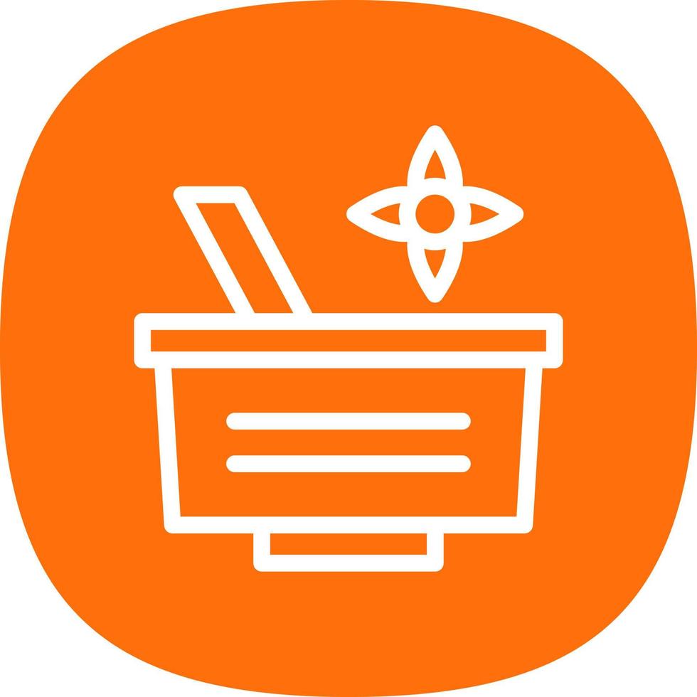 Spa Bowl Vector Icon Design