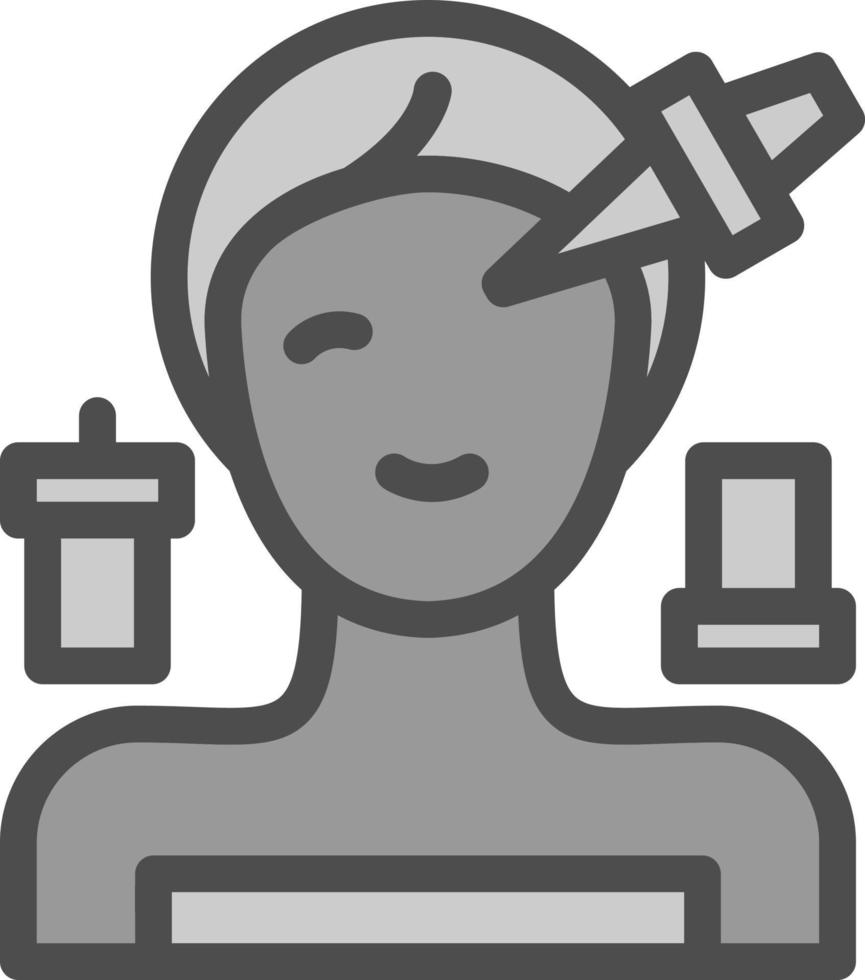 Spa Eye Treatment Vector Icon Design