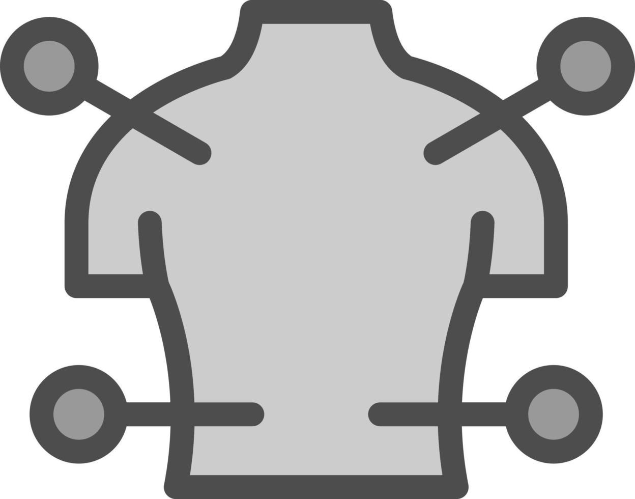 Body Acupuncture Vector Icon Design