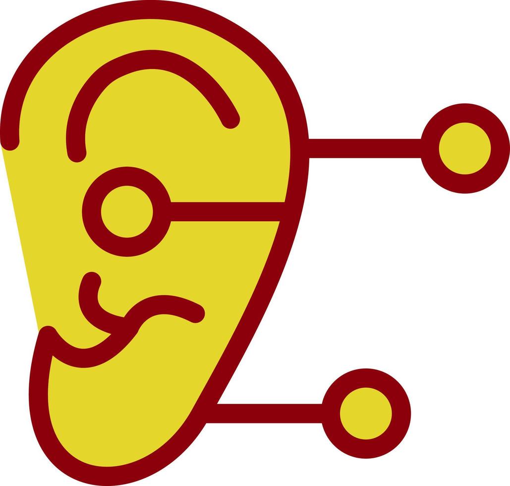 Ear Therapy Vector Icon Design