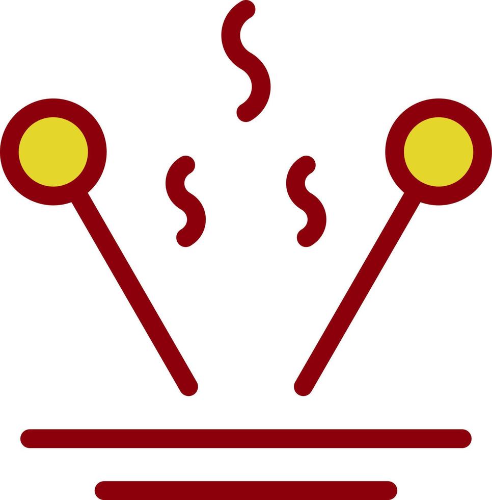 Incense Sticks Vector Icon Design