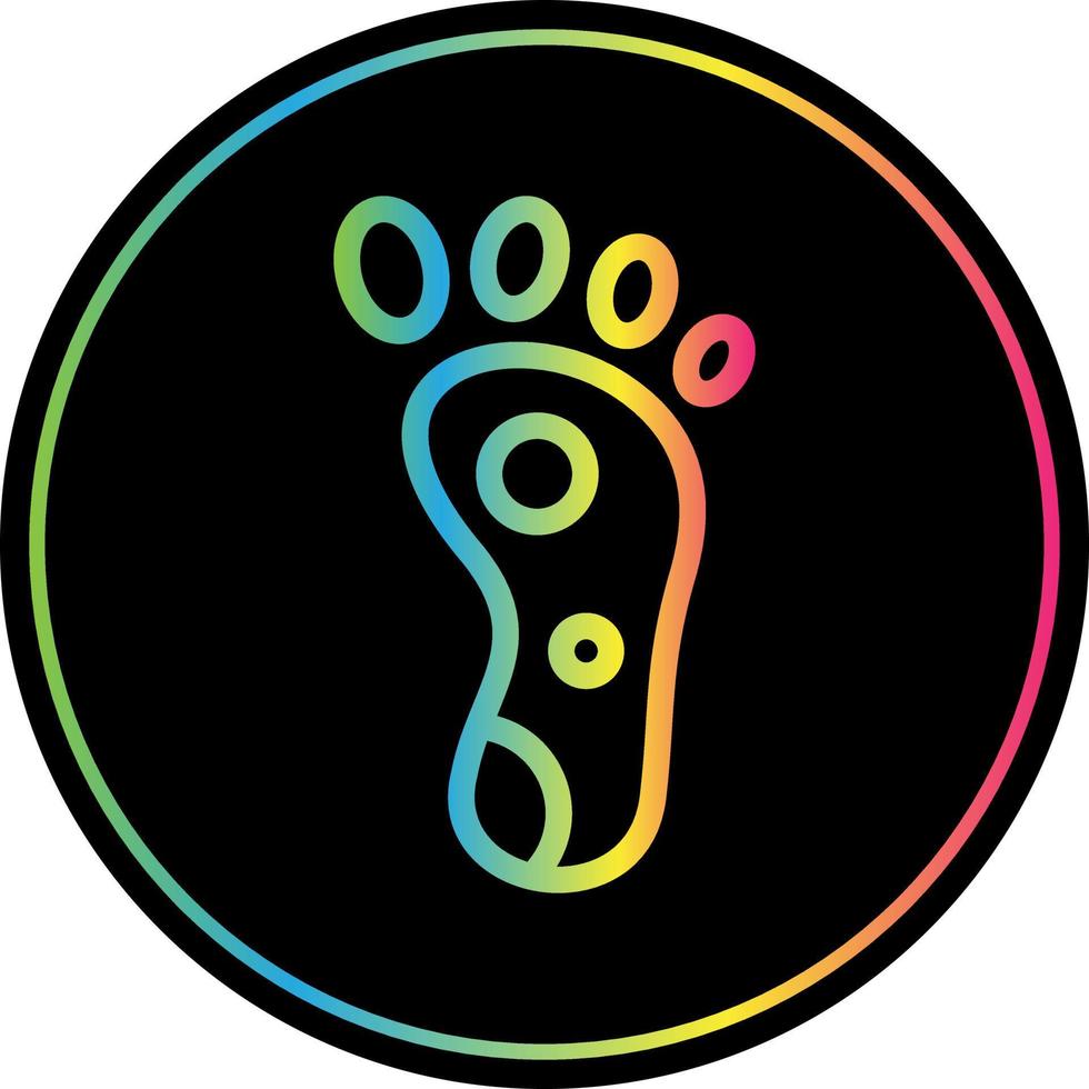 Reflexology Vector Icon Design