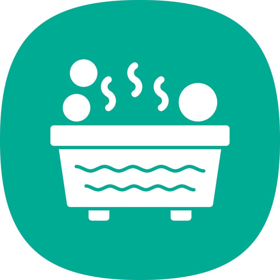 Jacuzzi Vector Icon Design