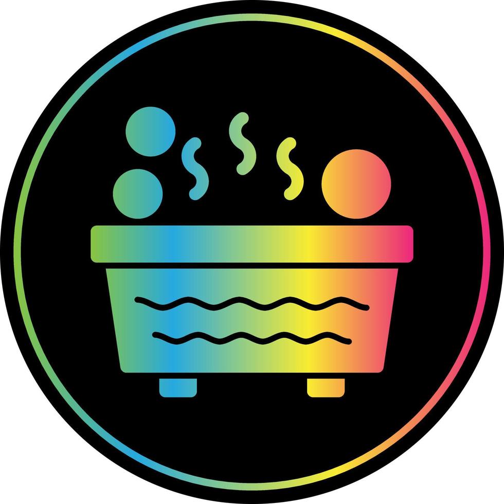 diseño de icono de vector de jacuzzi