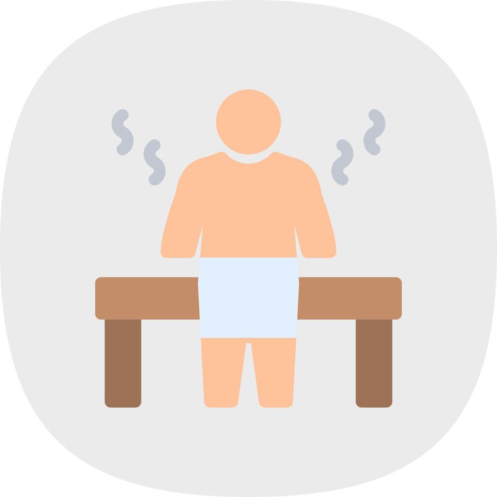 Sauna Vector Icon Design