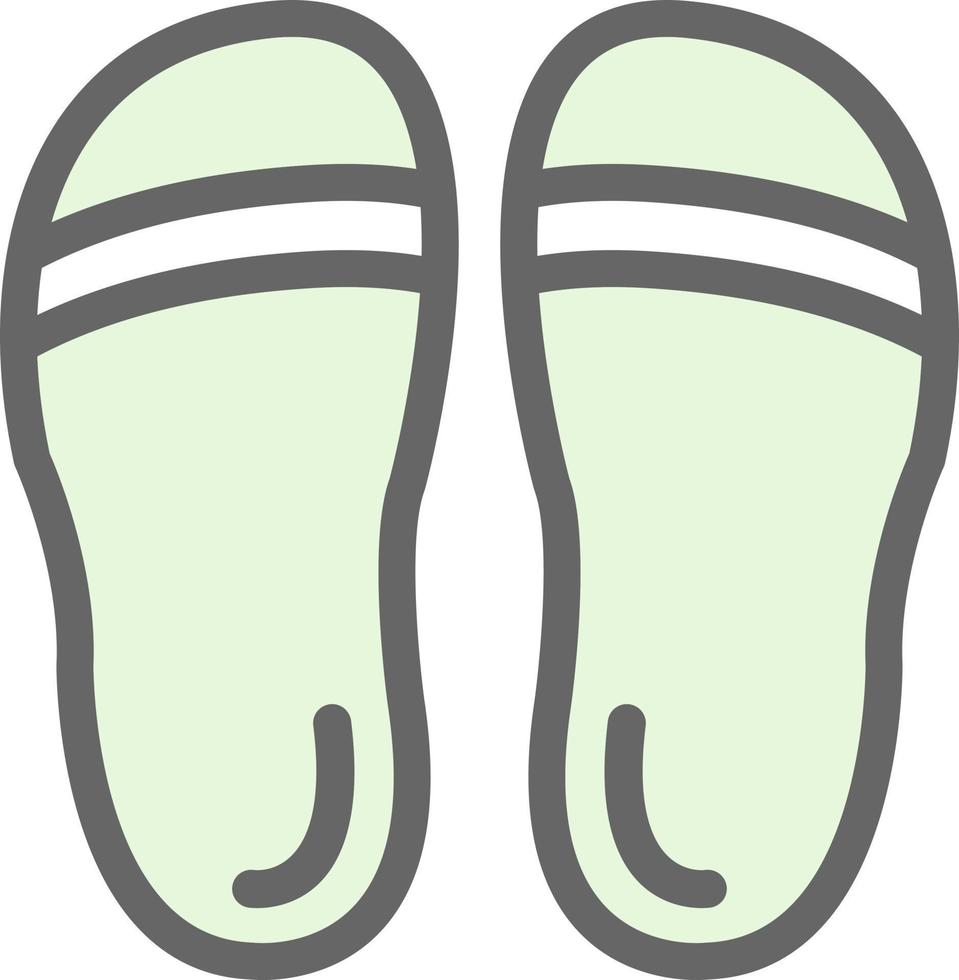 Slipper Vector Icon Design