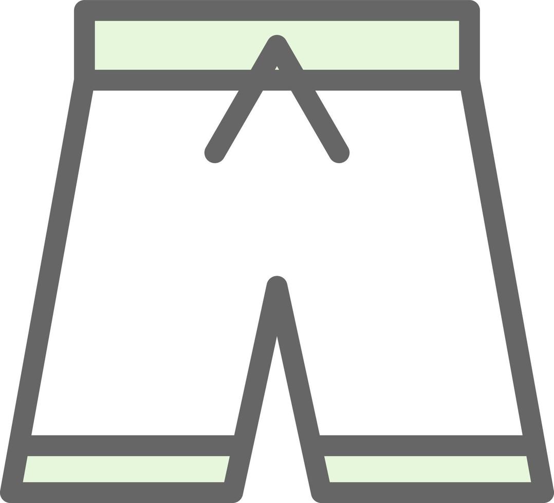 Shorts Vector Icon Design