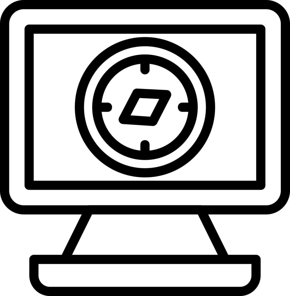 Navigation Vector Icon Design