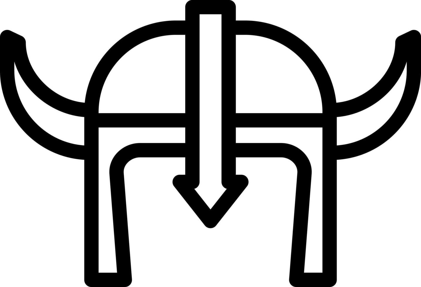 Helmet Vector Icon Design