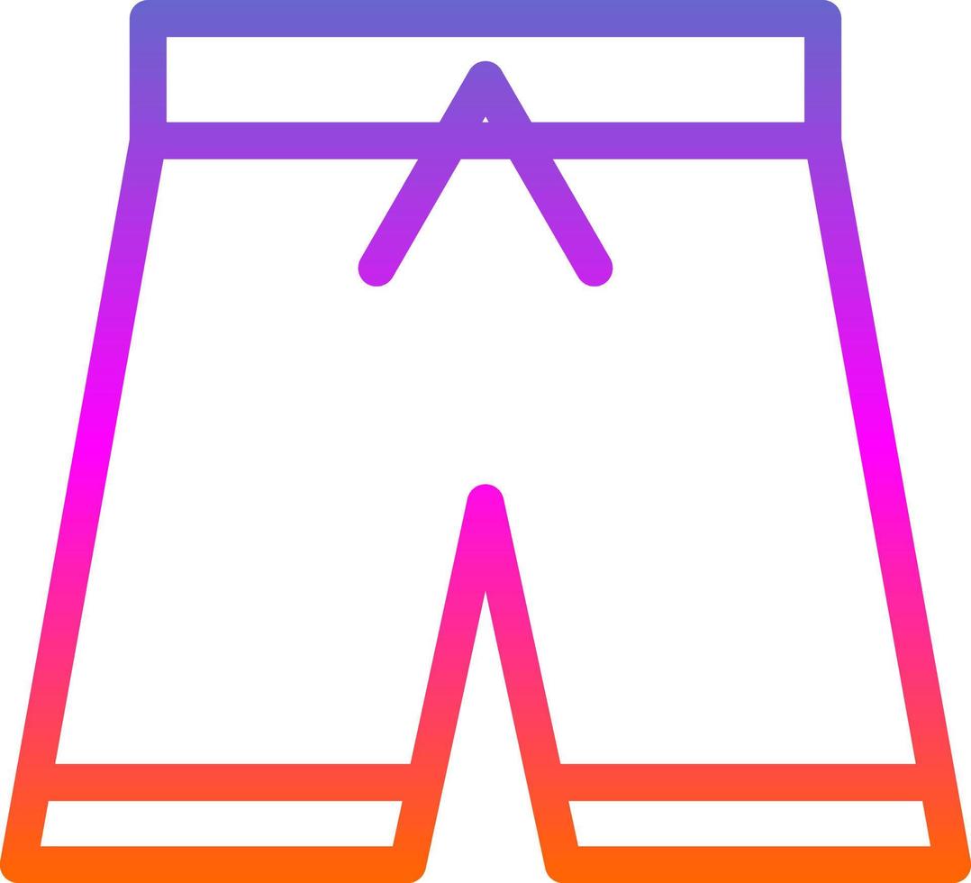 Shorts Vector Icon Design