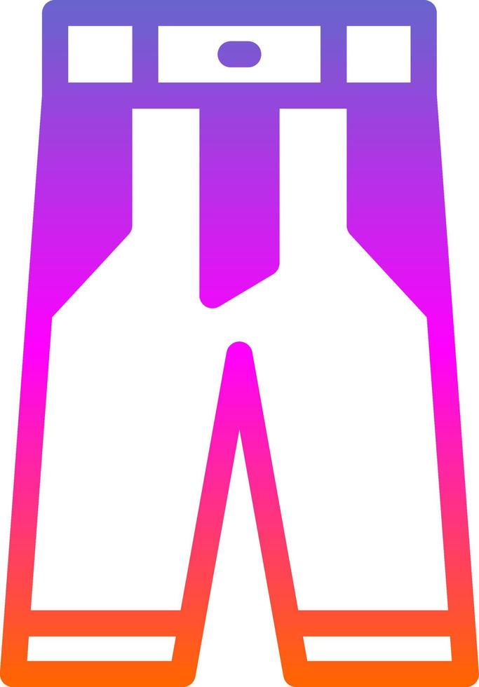 Pants Vector Icon Design