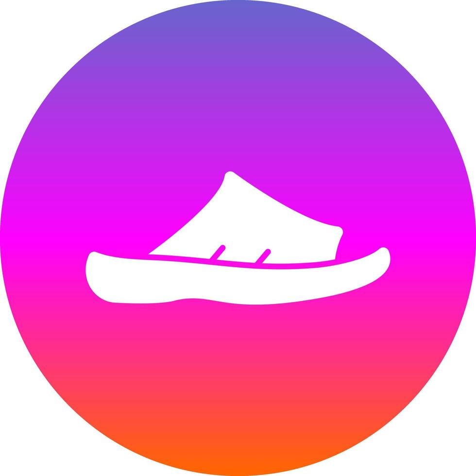 Sandal Vector Icon Design