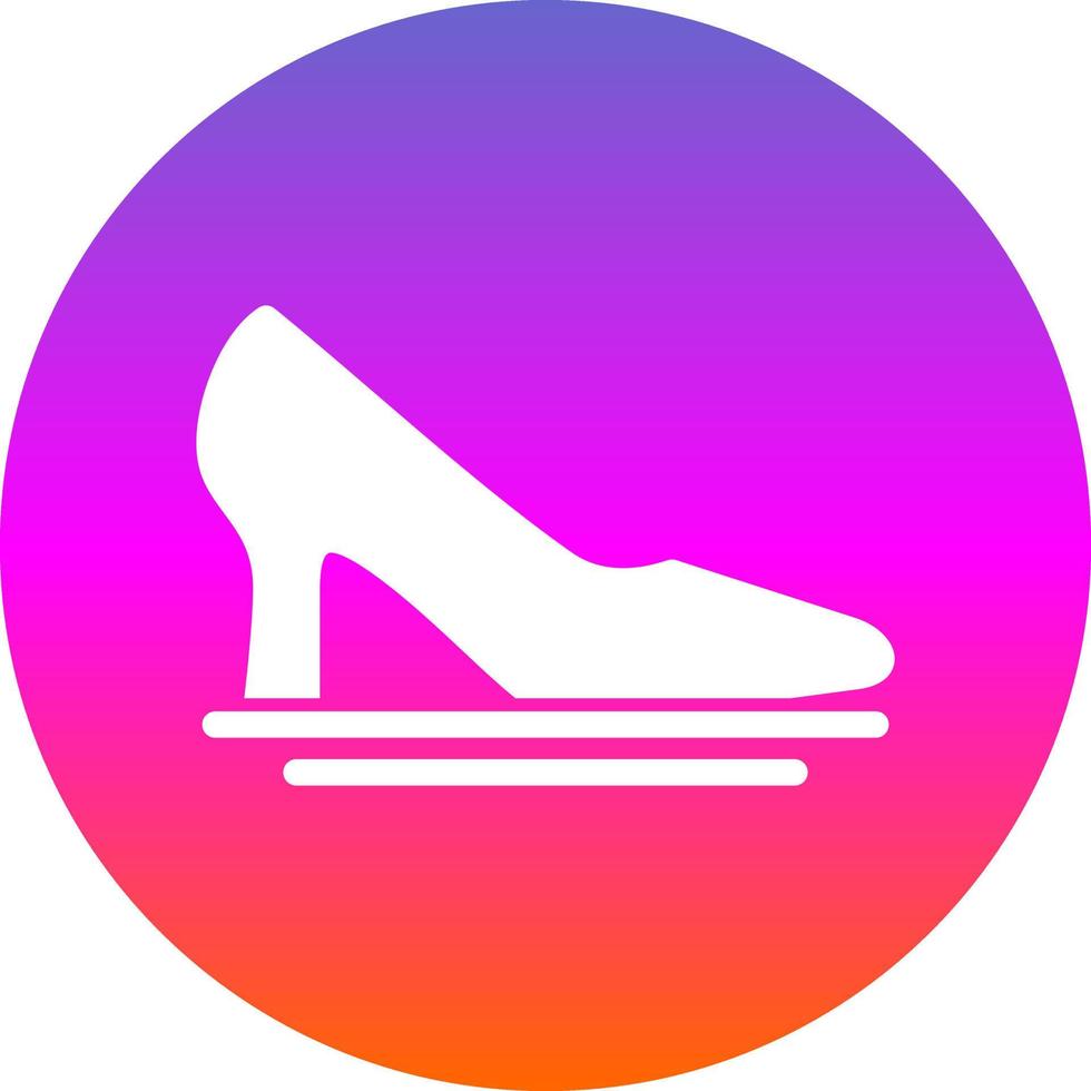 High Heel Vector Icon Design