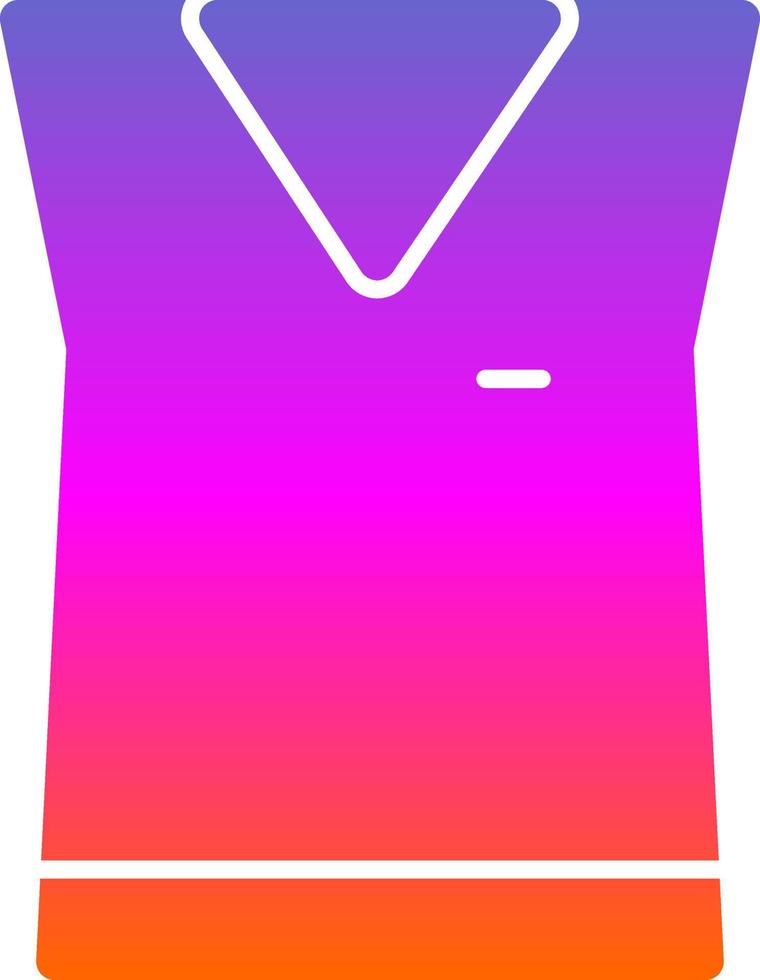 Sleeveless Shirt Vector Icon Design