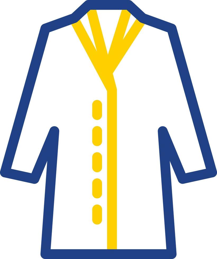 Lab Coat Vector Icon Design