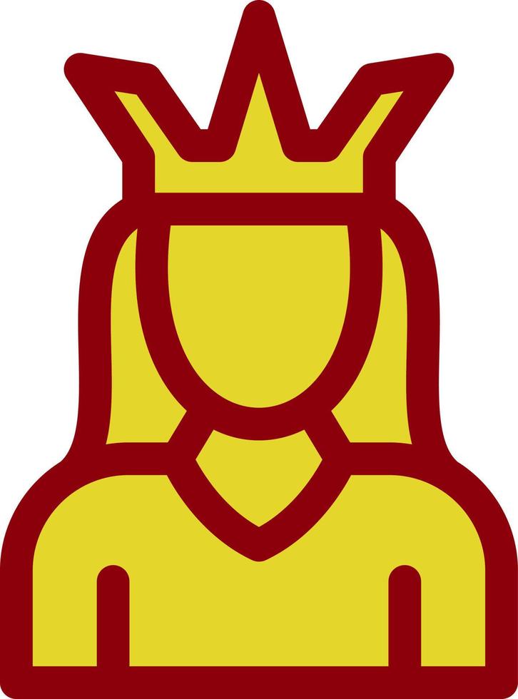 diseño de icono de vector de emperador