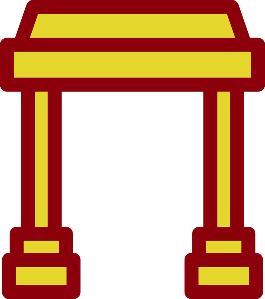 Arch Vector Icon Design