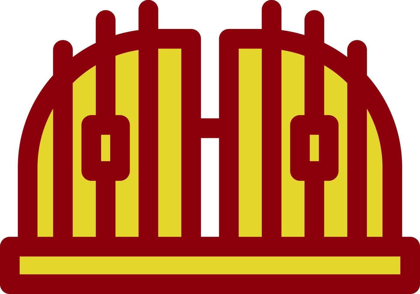 Dubai Gate Vector Icon Design