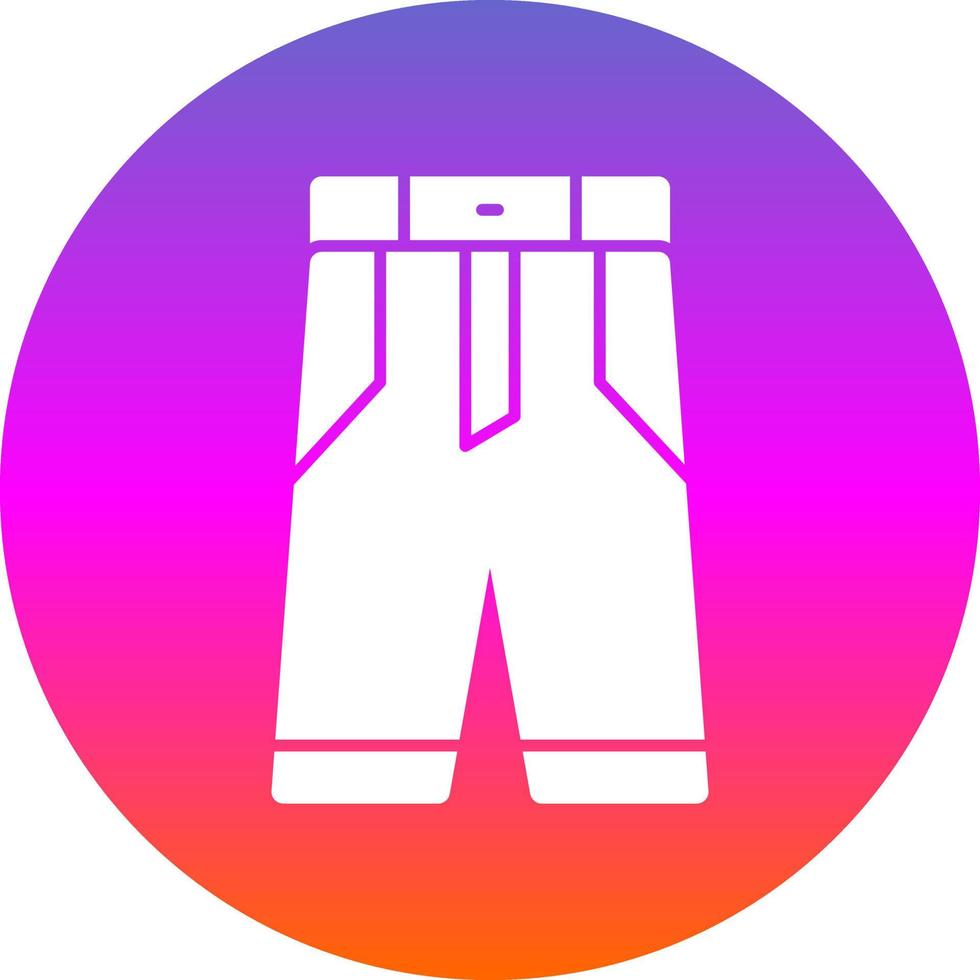 Pants Vector Icon Design