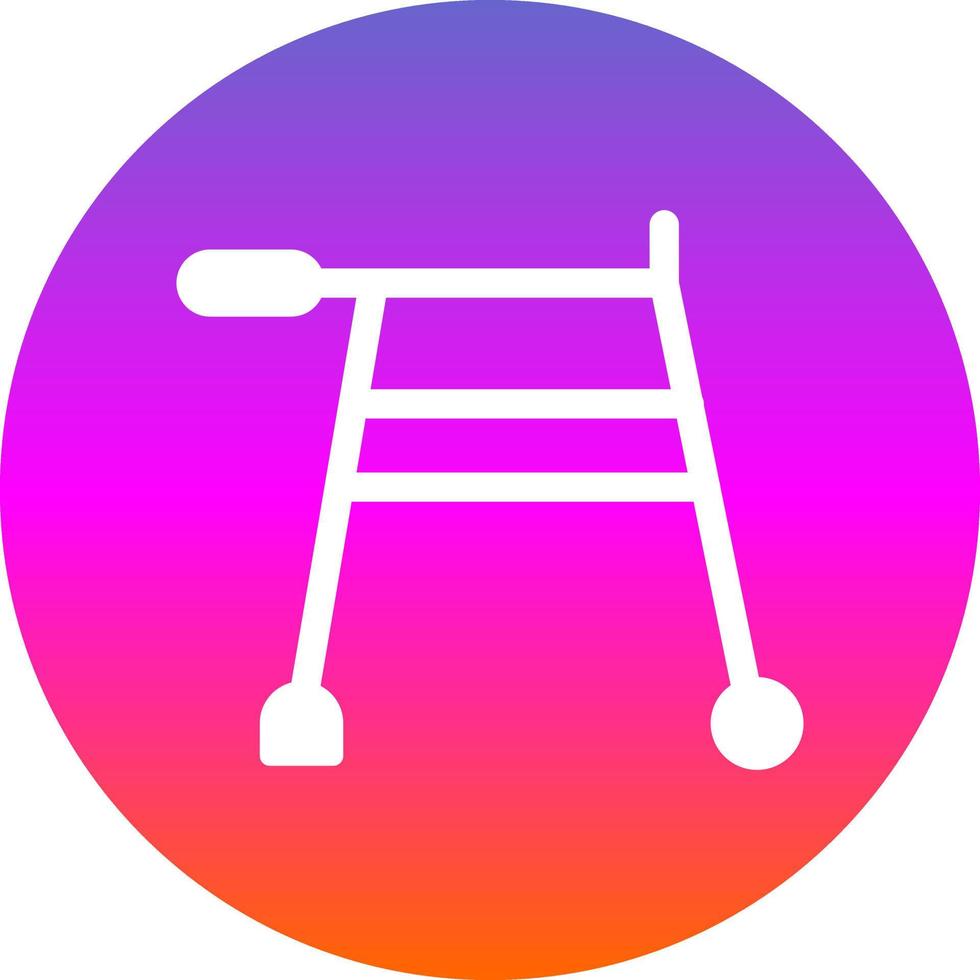 Walker Vector Icon Design