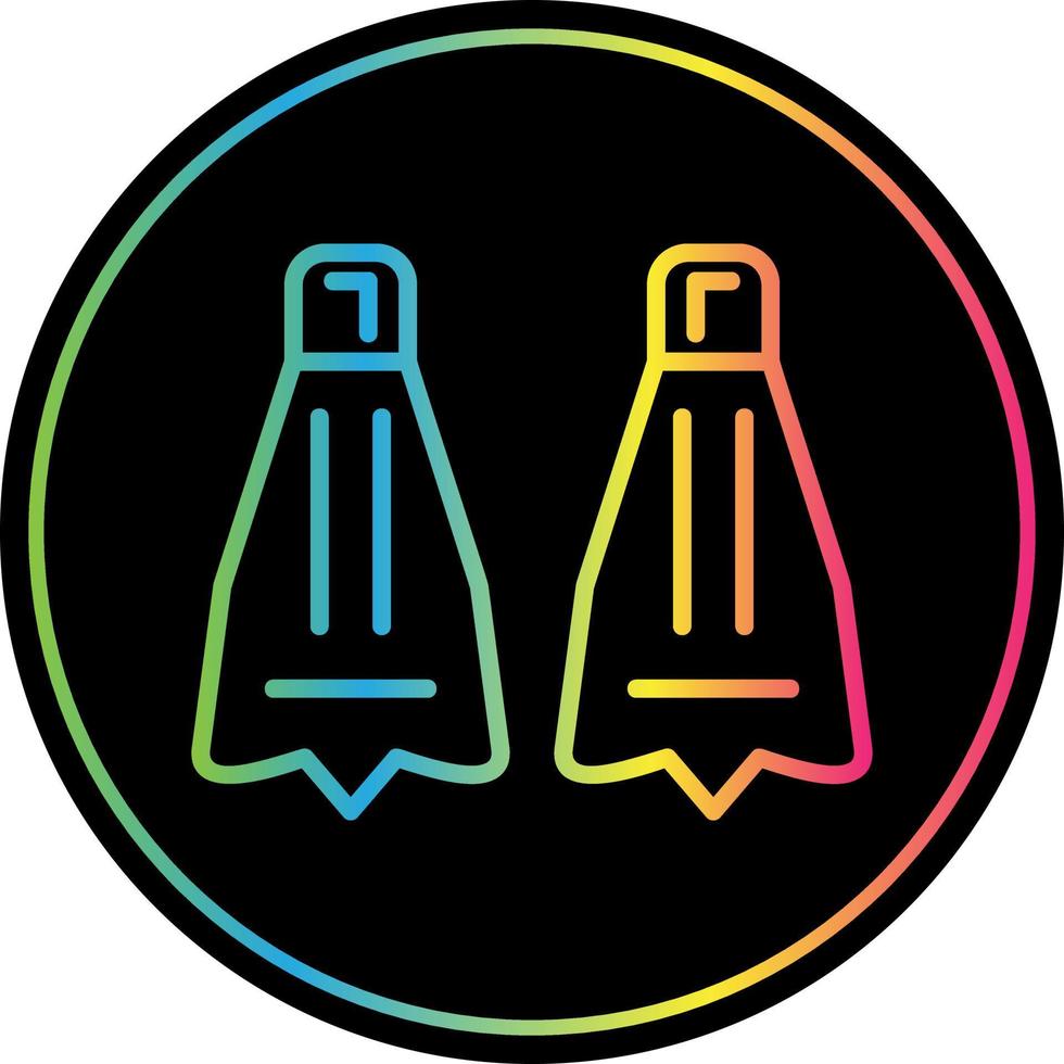 Fins Vector Icon Design