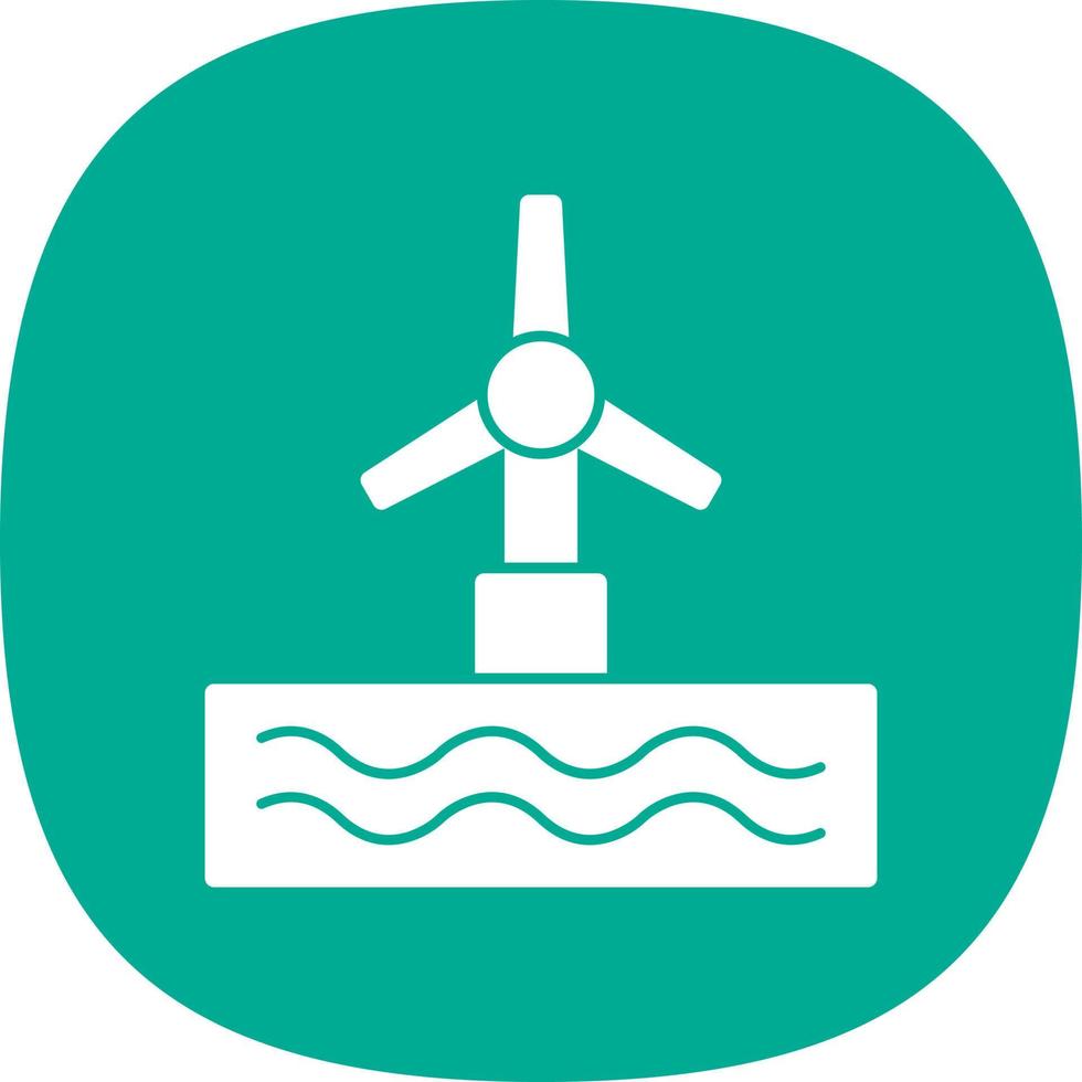 Turbine Vector Icon Design
