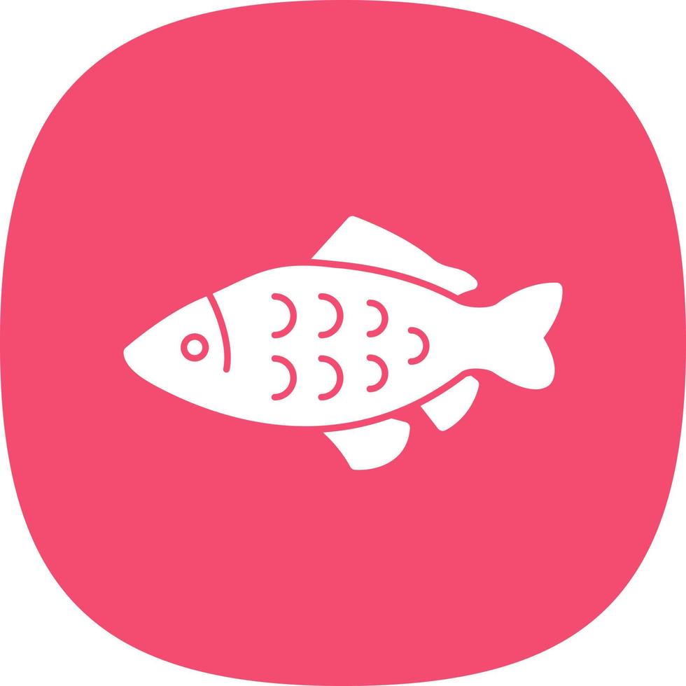 Carp Vector Icon Design