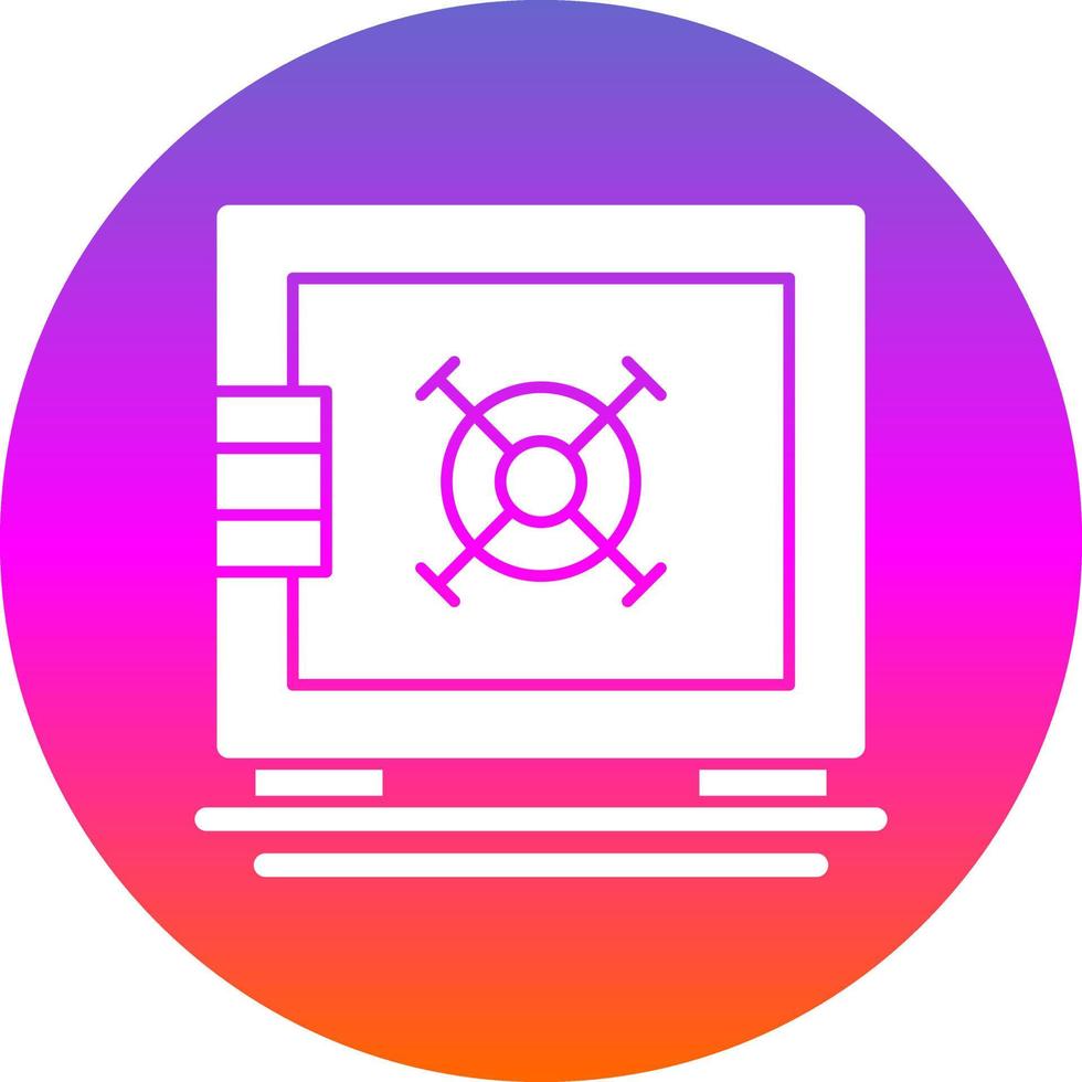 Safebox Vector Icon Design