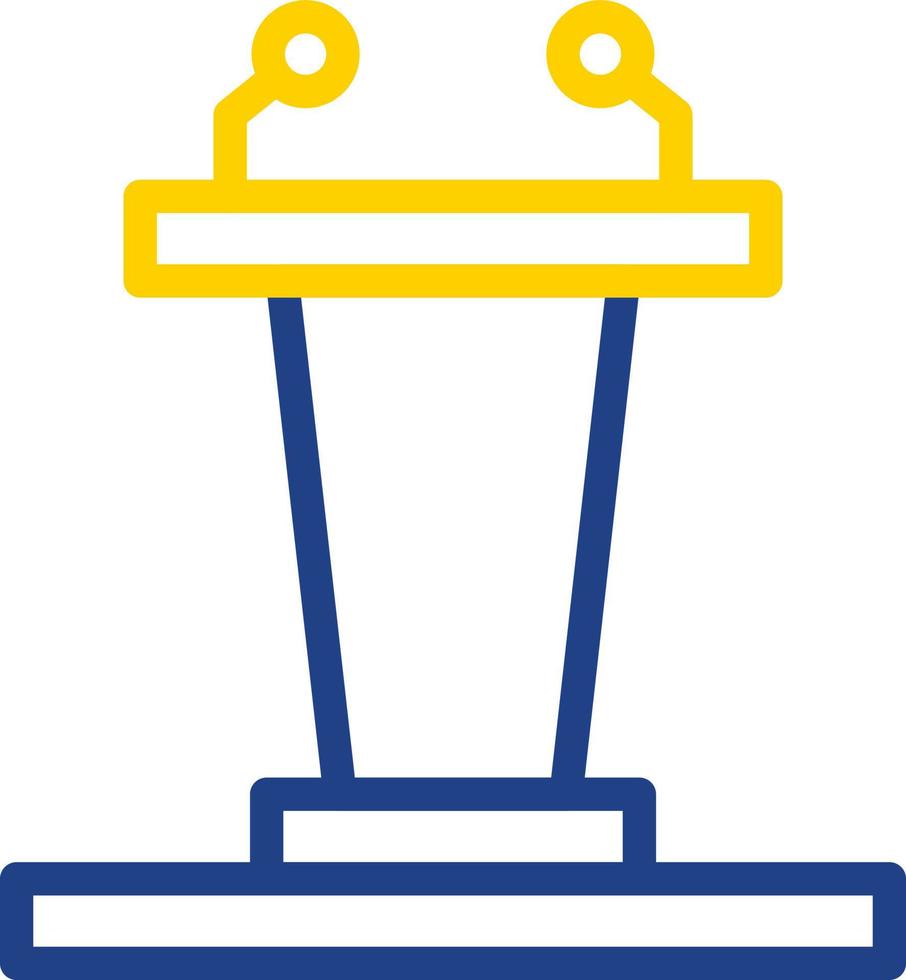 Podium Vector Icon Design