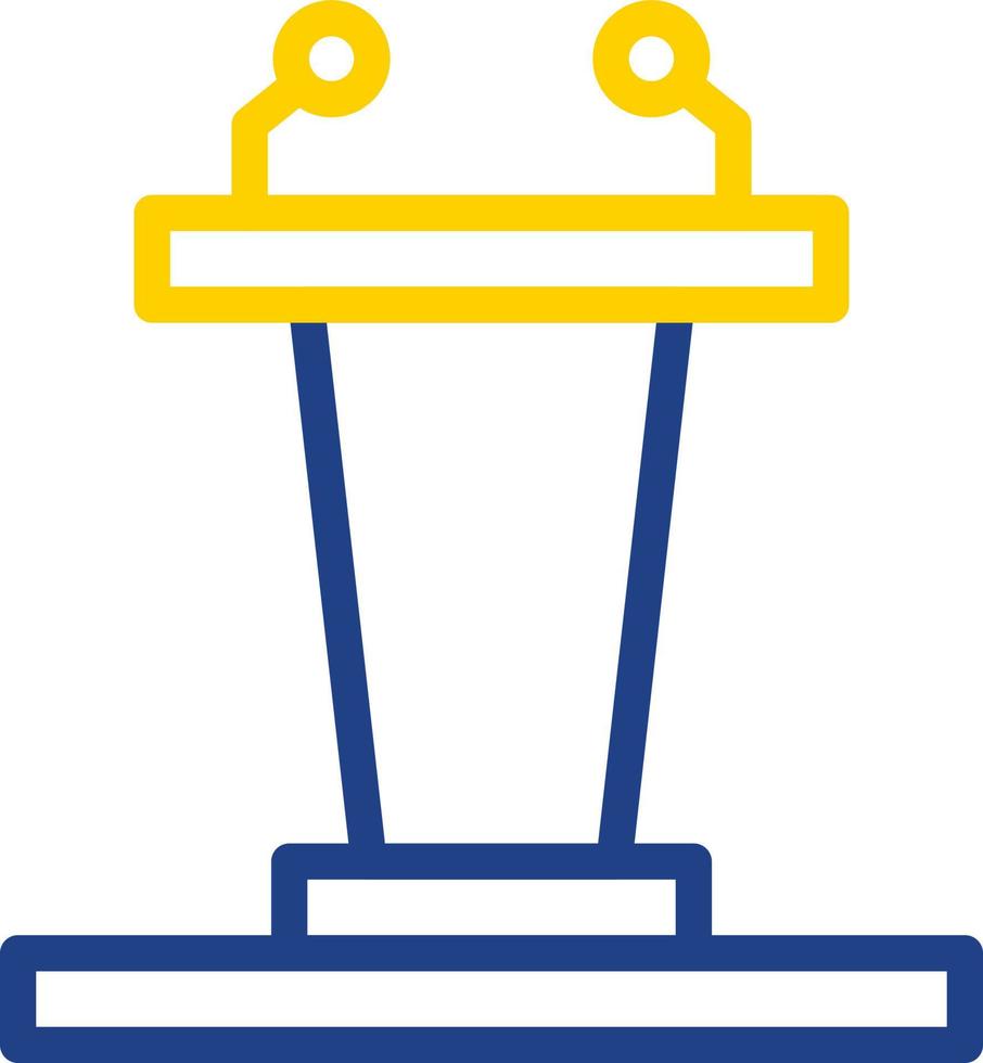 Podium Vector Icon Design