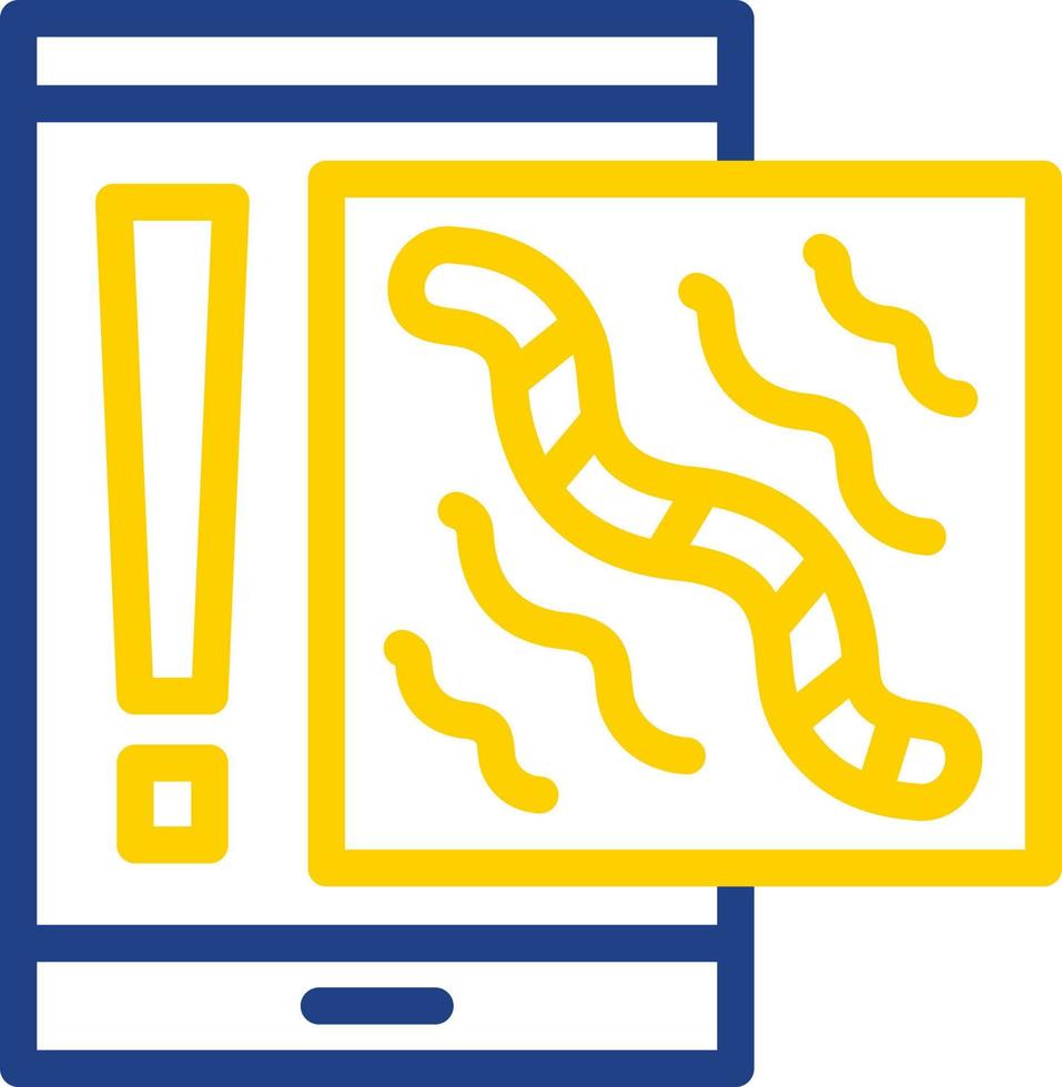 Worm Vector Icon Design