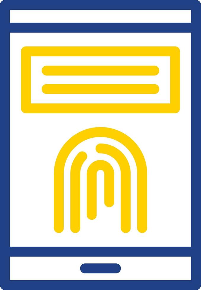 Finger Print Vector Icon Design