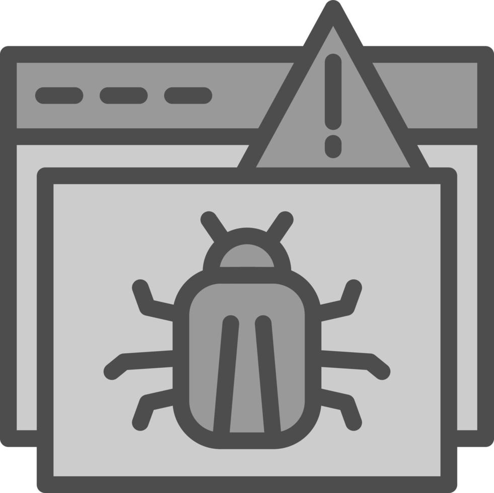 Infected Vector Icon Design