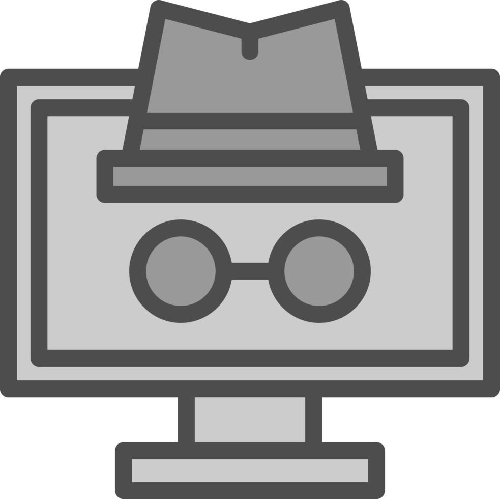 Spy Vector Icon Design