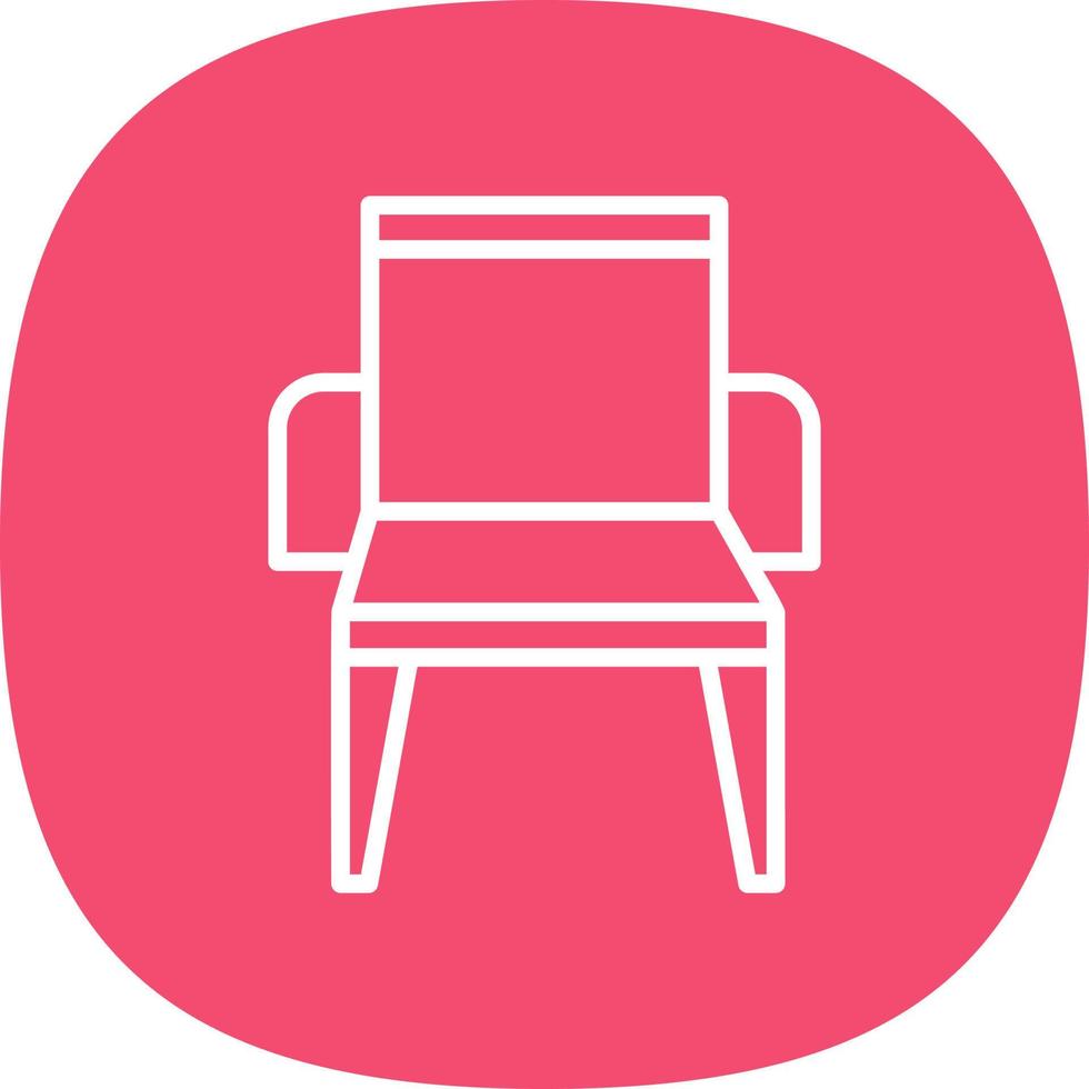 Chair Vector Icon Design