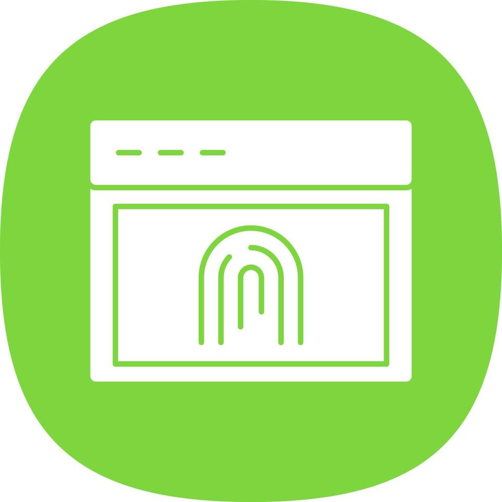 Biometric Vector Icon Design