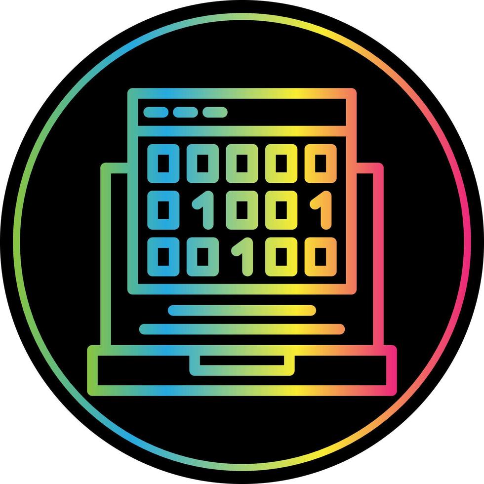 Binary Code Vector Icon Design 16967044 Vector Art at Vecteezy