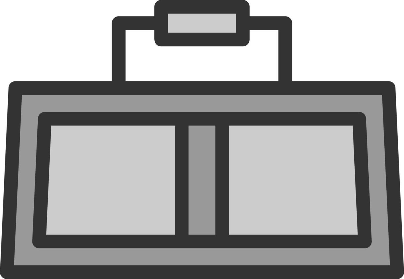 Gym Bag Vector Icon Design
