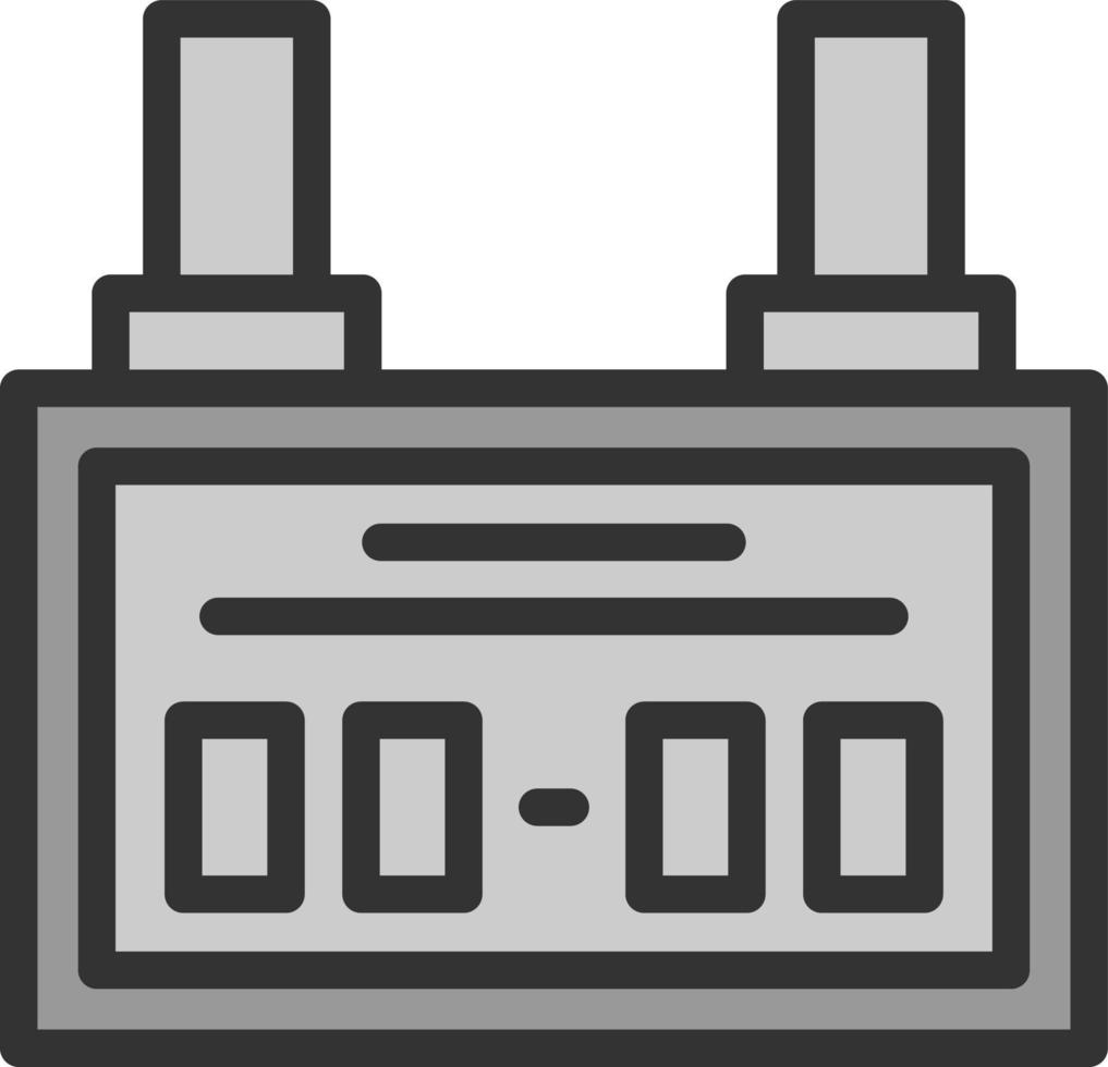 Scoreboard Vector Icon Design