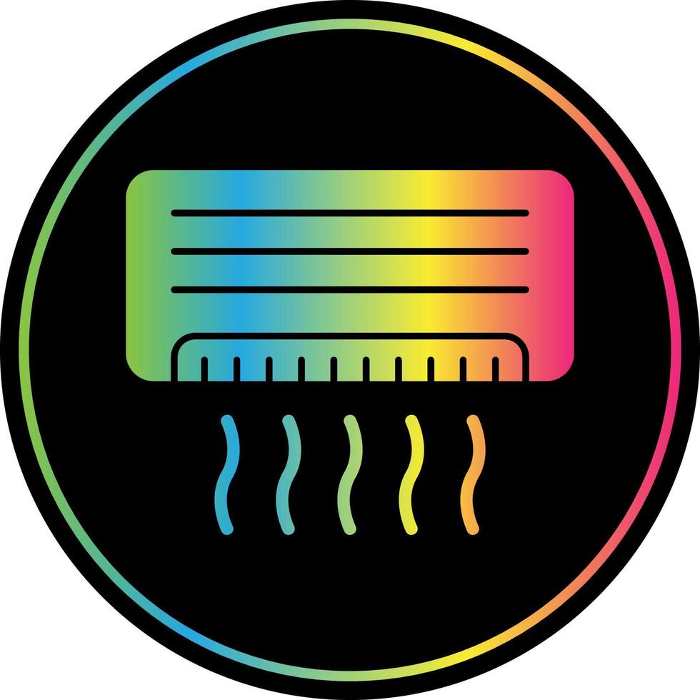 Air Conditioner Vector Icon Design